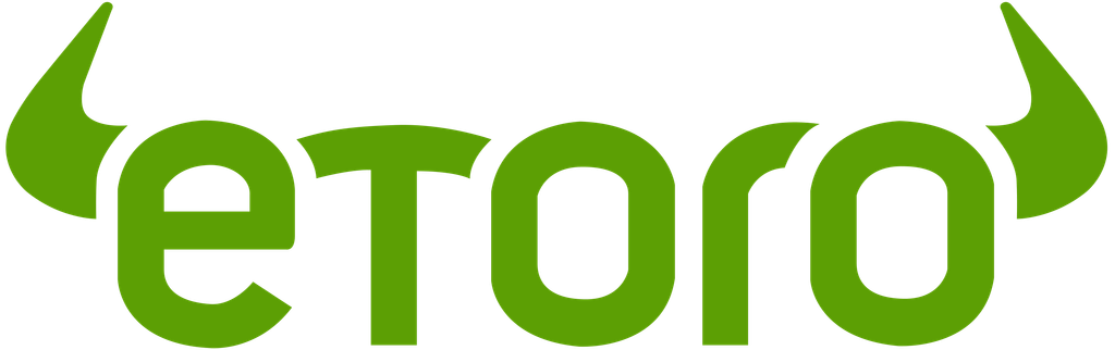 Logo di eToro, piattaforma di trading online.