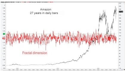 frattale applicata ad Amazon