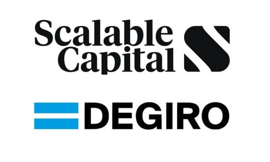 scalable e degiro logos