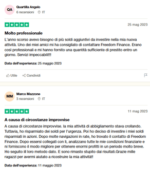 opinioni-freedom24-trustpilot