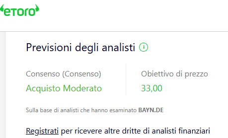consenso analisti etoro per bayer