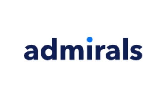 Logo di Admirals, piattaforma di trading online.