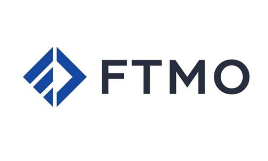 Logo FTMO azienda trading finanziario.