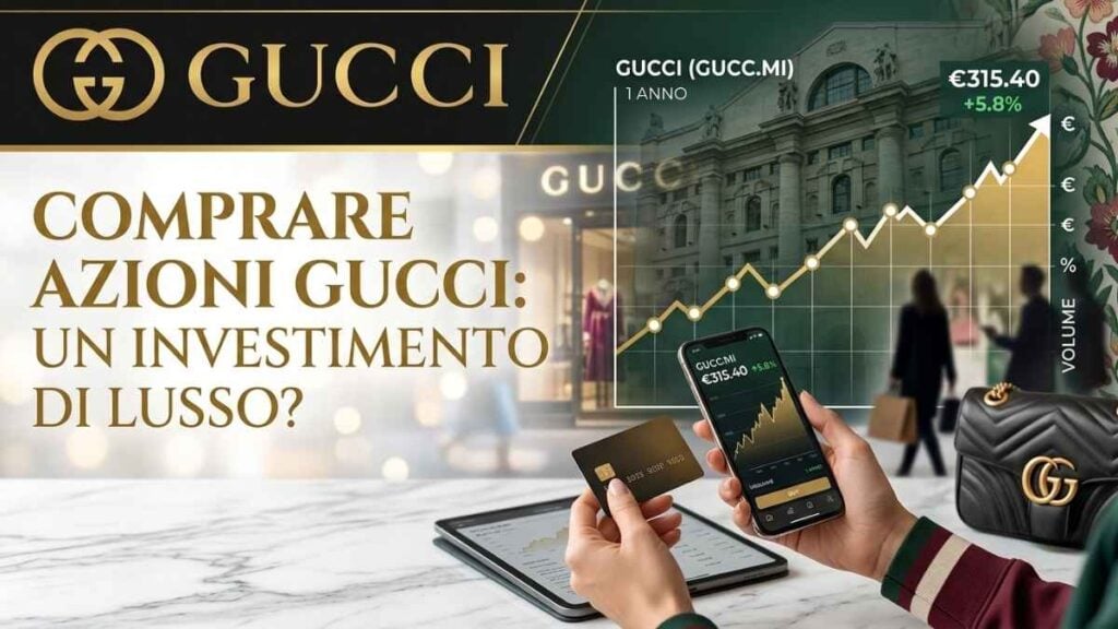 Comprare azioni Gucci: prezzo e come investire in Kering