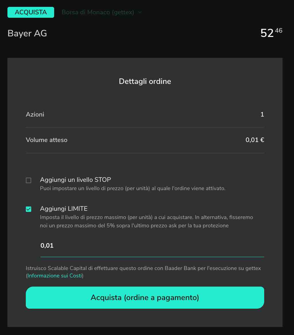 titoli tedeschi borsa