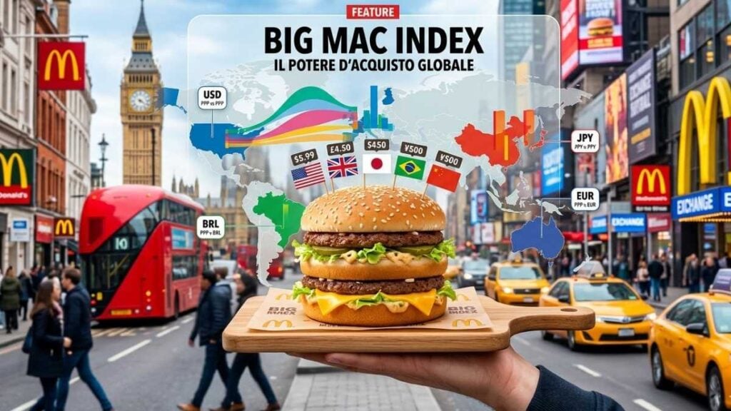 Big Mac Index 2026: cos'è, come funziona e classifica prezzi globale