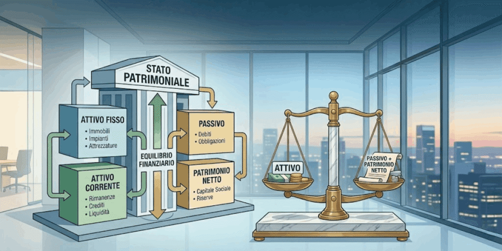 Copertina stato patrimoniale