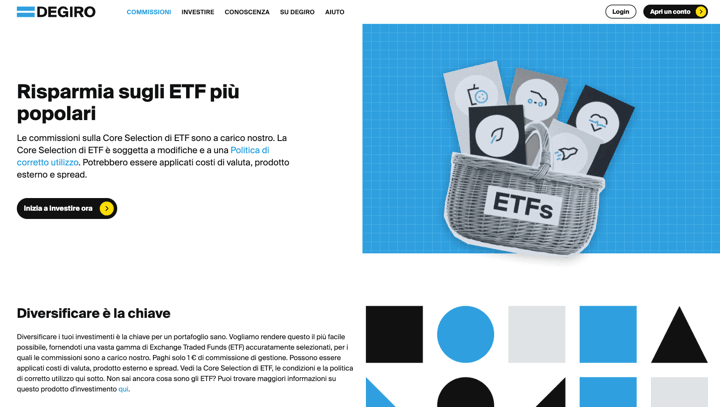 investire ETF rinnovabili DEGIRO