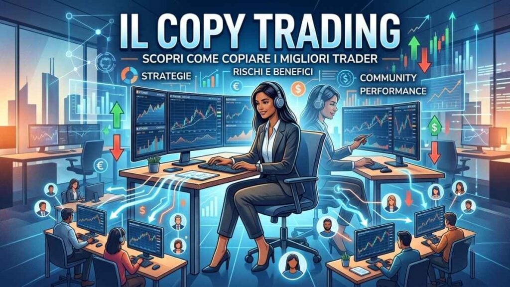 Copy trading: cos'è e come funziona, grafico di mercato