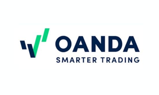 Logo di OANDA Smarter Trading.