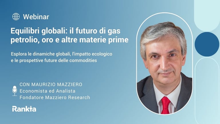 Webinar sulle materie prime con economista Maurizio Mazziero.