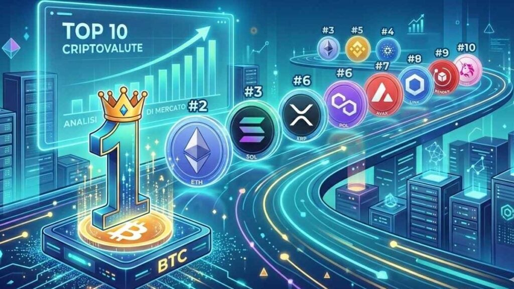Le 10 migliori criptovalute su cui investire nel 2026