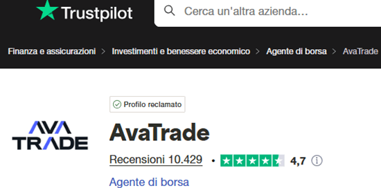 avatrade opinioni trustpilot