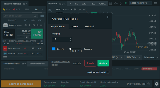livello intermedio xstation