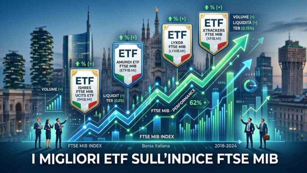 Migliori ETF sul FTSE MIB: confronto 2026