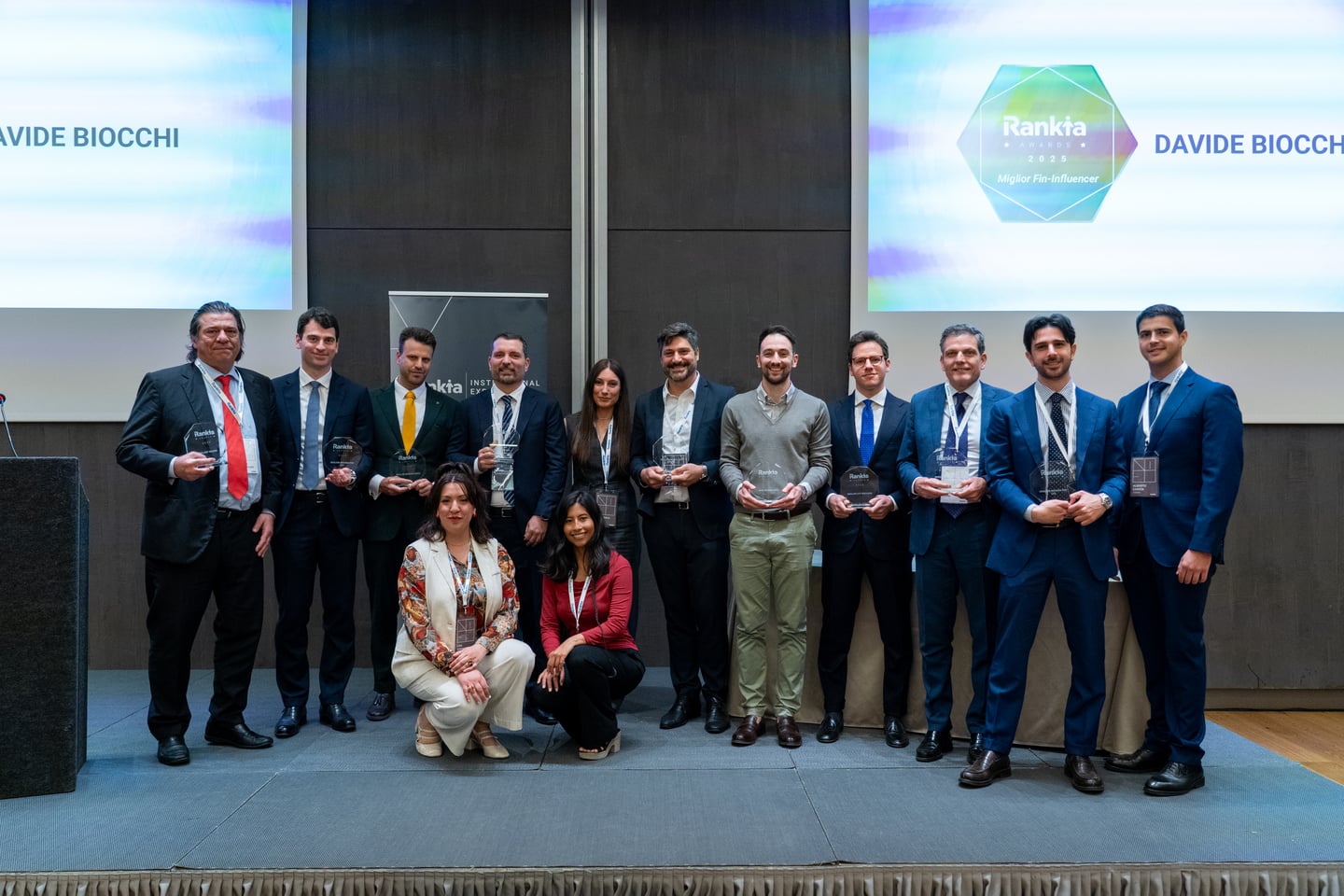 Foto vincitori premi Rankia 2025