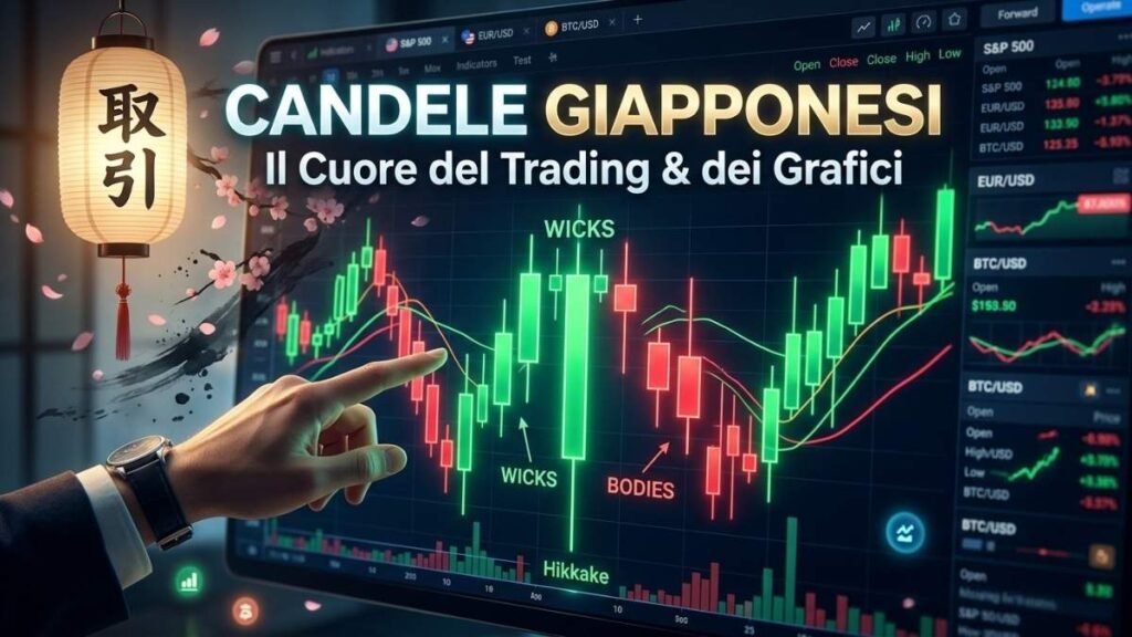 Cosa sono le candele giapponesi e come devi leggerle