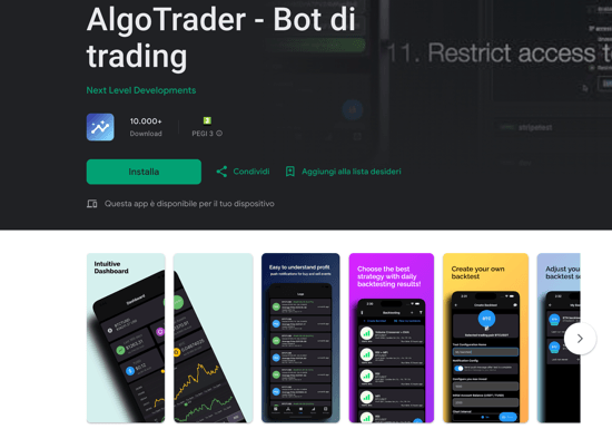 algotrader bot