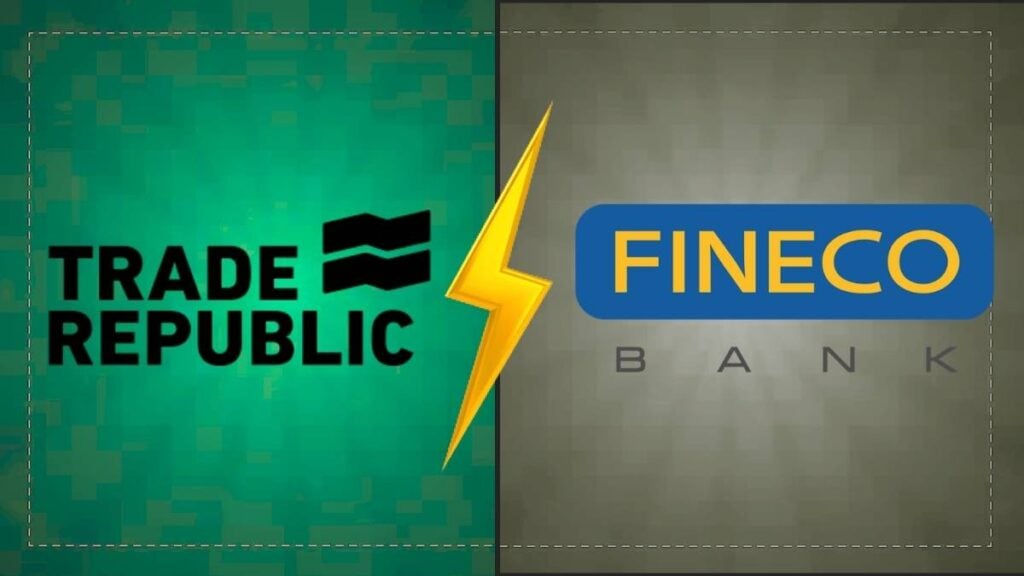 trade republic vs fineco back logo