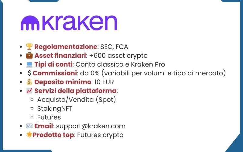 caratteristiche generali di kraken