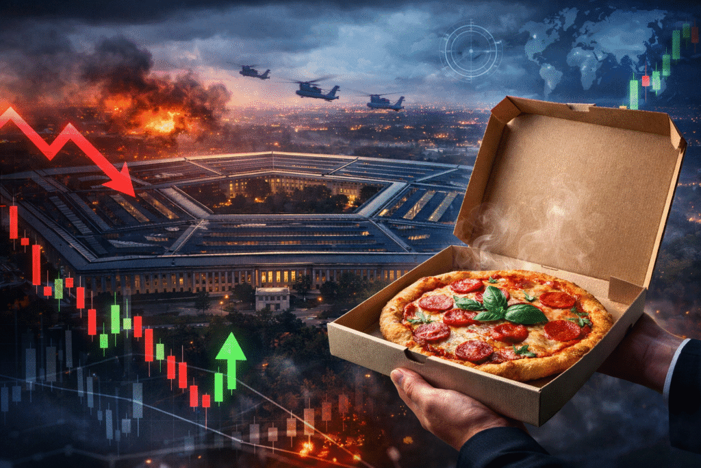 pentagon pizza index