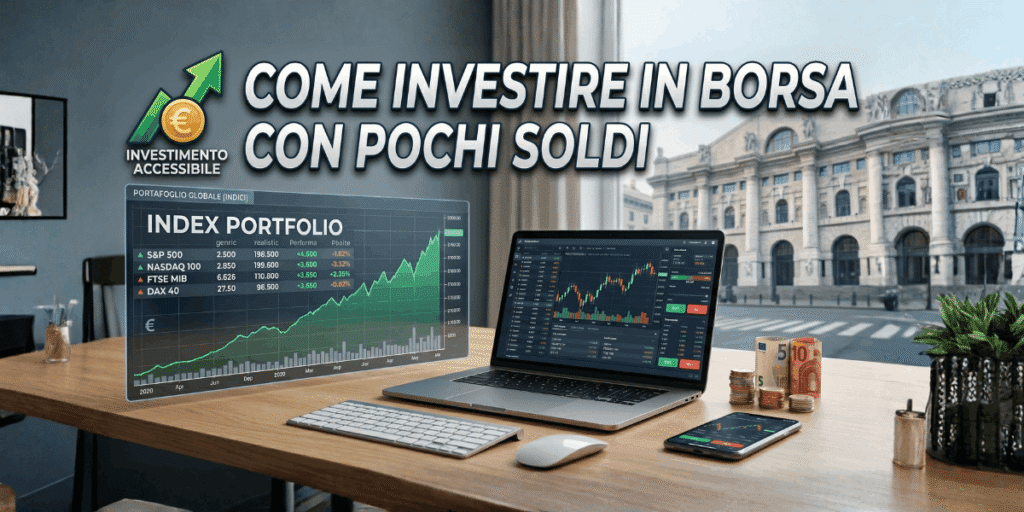 Come investire in Borsa con pochi soldi: guida da 50€ al mese