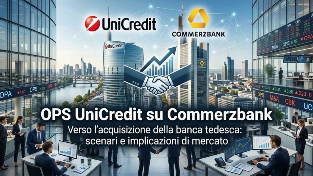 Cosa succede nella OPS UniCredit su Commerzbank, tempistiche e cosa comporta per l'investitore