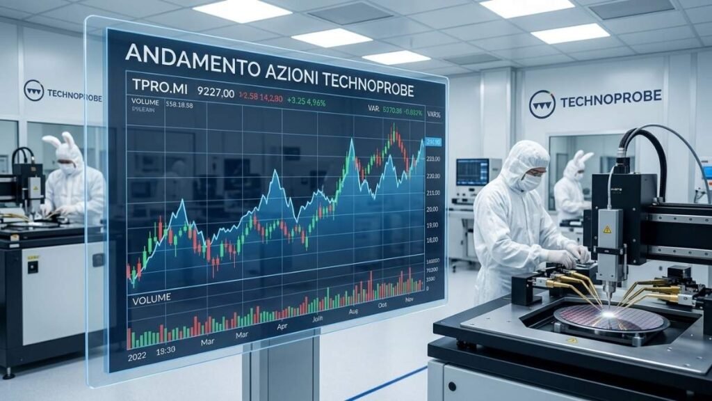 Azioni technoprobe: andamento, rally, perché il titolo continua a salire
