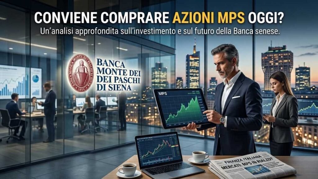 Conviene comprare azioni MPS oggi, come farlo e quali sono i rischi