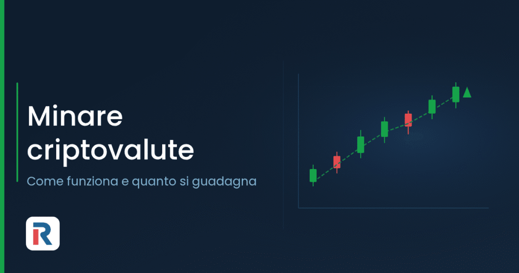 Mining di criptovalute: come funziona e quanto rende