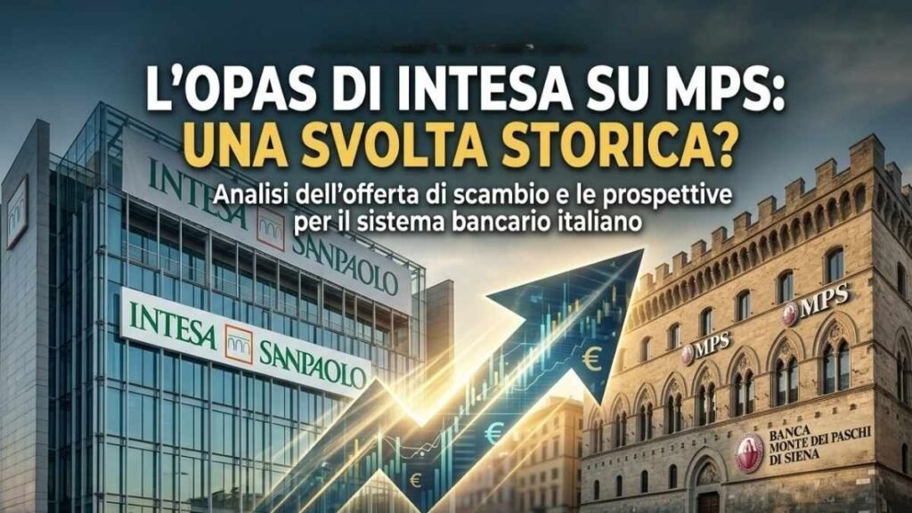 Cosa succede nella OPAS di Intesa su MPS e quali sono i risvolti per gli investitori