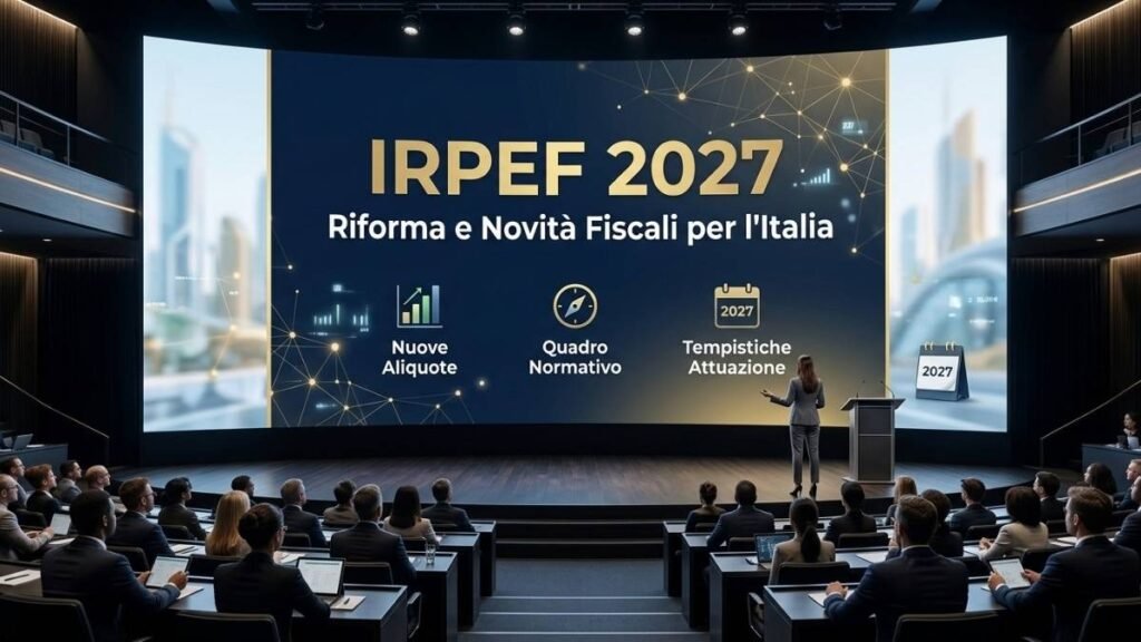 IRPEF 2027: come funzionano i nuovi scaglioni e cosa cambia per gli investimenti