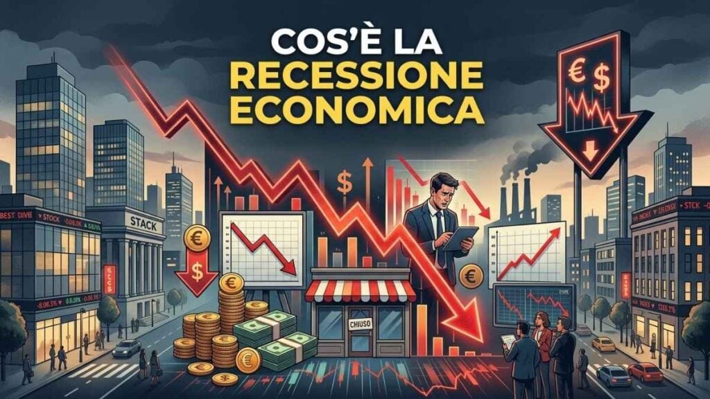 Cos'è la recessione economica e come influisce sui tuoi investimenti