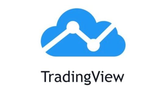 Logo di TradingView, piattaforma di analisi finanziaria online.