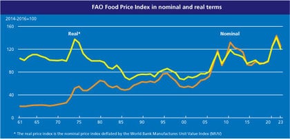 Food Price Index per investire in grano
