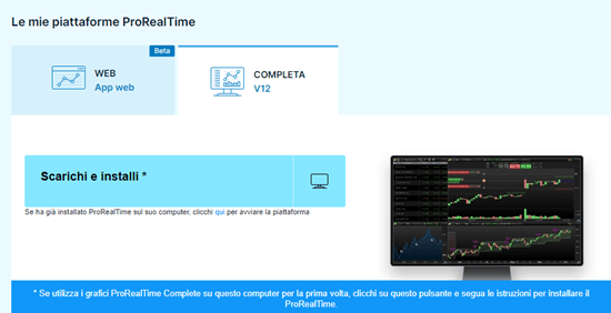 come scaricare Prorealtime