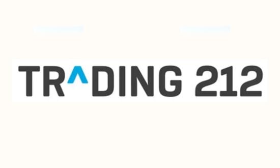 Logo di Trading 212 piattaforma di trading online.
