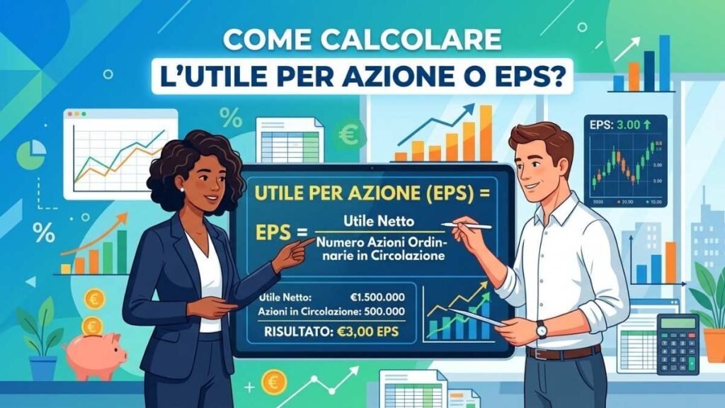 Come calcolare l'utile per azioni e applicarlo agli investimenti
