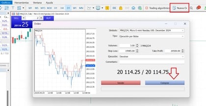 ordine long-future-emini-nasdaq100