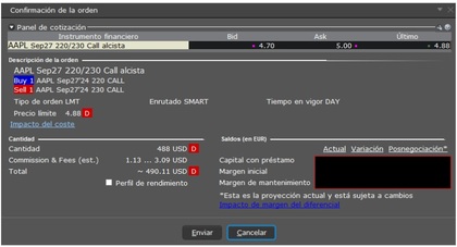 configurare-ordine-call-debit-spread-interactive-brokers