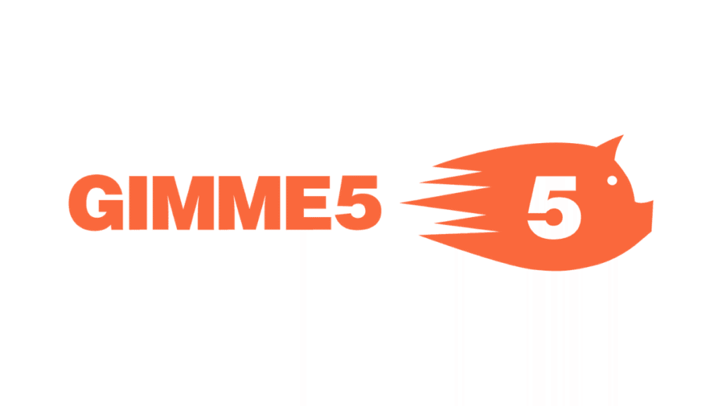 logo gimme5 orizzontale