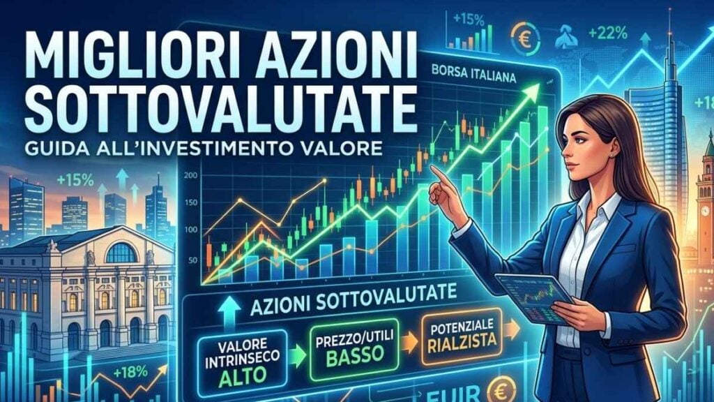 quali sono le migliori azioni sottovalutate, italiane, europee e americane e come riconoscerle