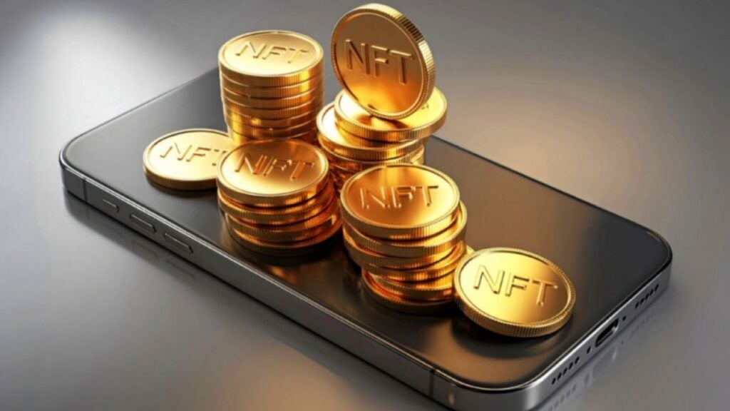 monete nft su telefono
