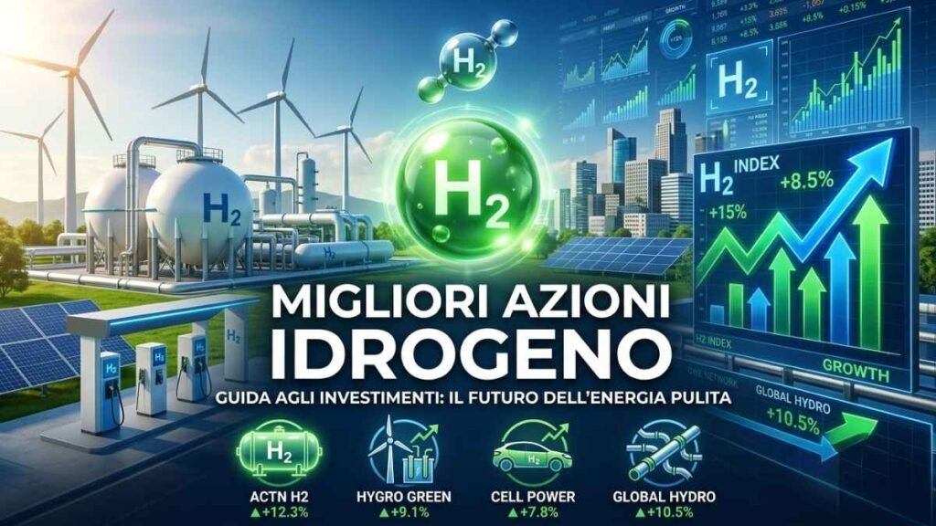 migliori azioni ed etf sull'idrogeno