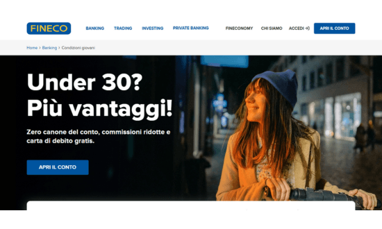 fineco under-30