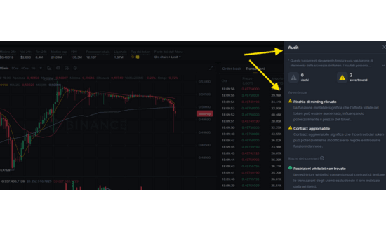 rischi trading alpha binance