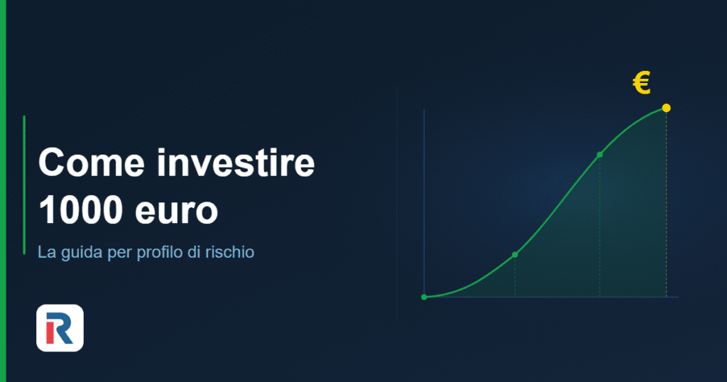 Come investire 1000 euro: la guida per profilo di rischio