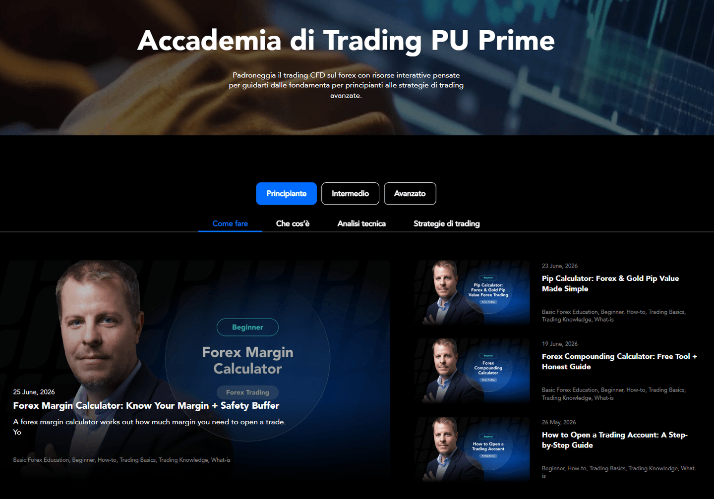hopepage pu prime accademia