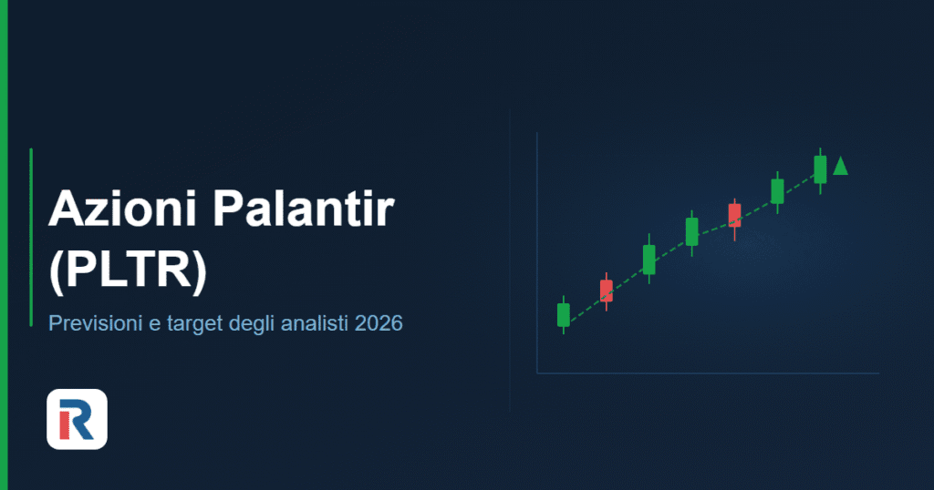 Azioni Palantir PLTR: previsioni e target degli analisti 2026