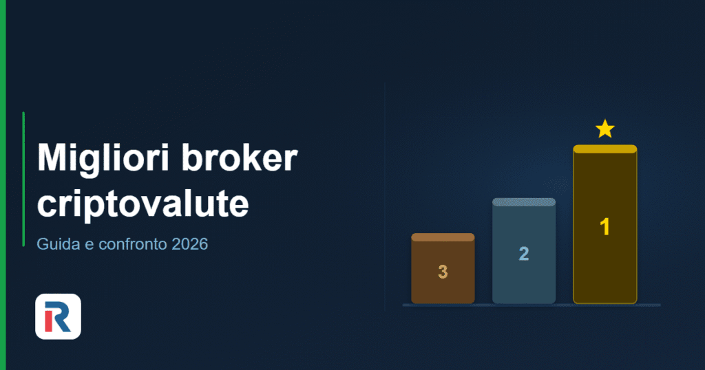 Migliori broker criptovalute: guida e confronto 2026